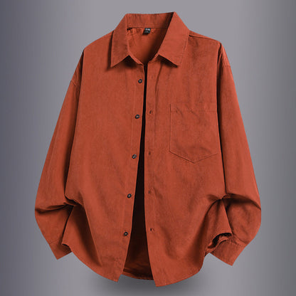 Herren Overshirt Lässig Komfortabel Mit Taschen
