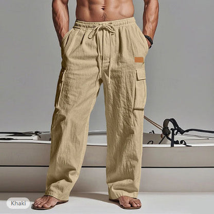 Herren Cargo-Hose mit Seitentaschen Praktisch Bequem