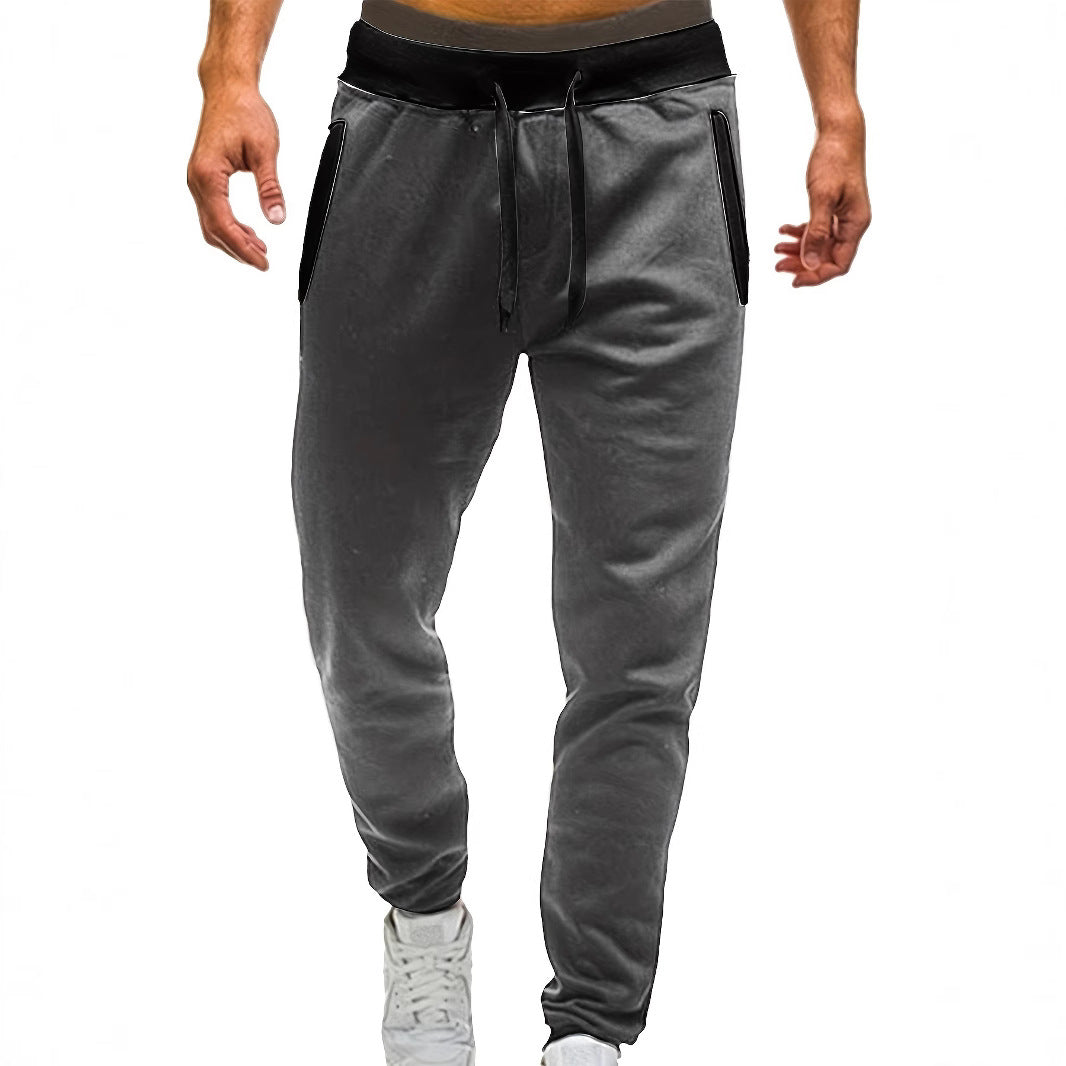 Herren Sport-Jogginghose Bequem Mit Seitentaschen - BerlinGlamour