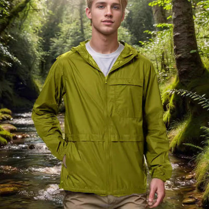 Herren Outdoor-Jacke Winddicht Wasserdicht Funktionell