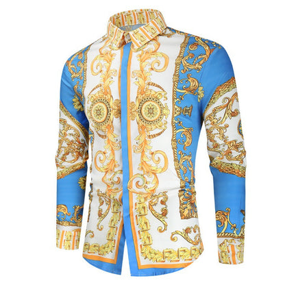 Herren Hemd Barockmuster Luxus Berlin Modern