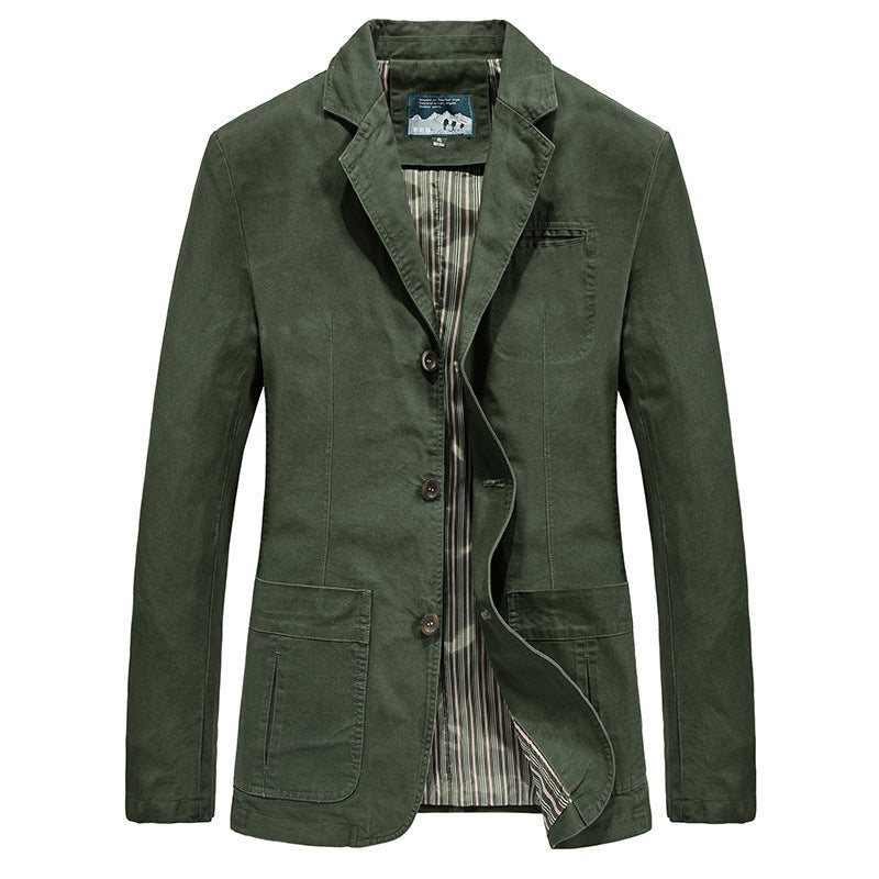 Herren Blazer Modern Chino Style mit Taschen