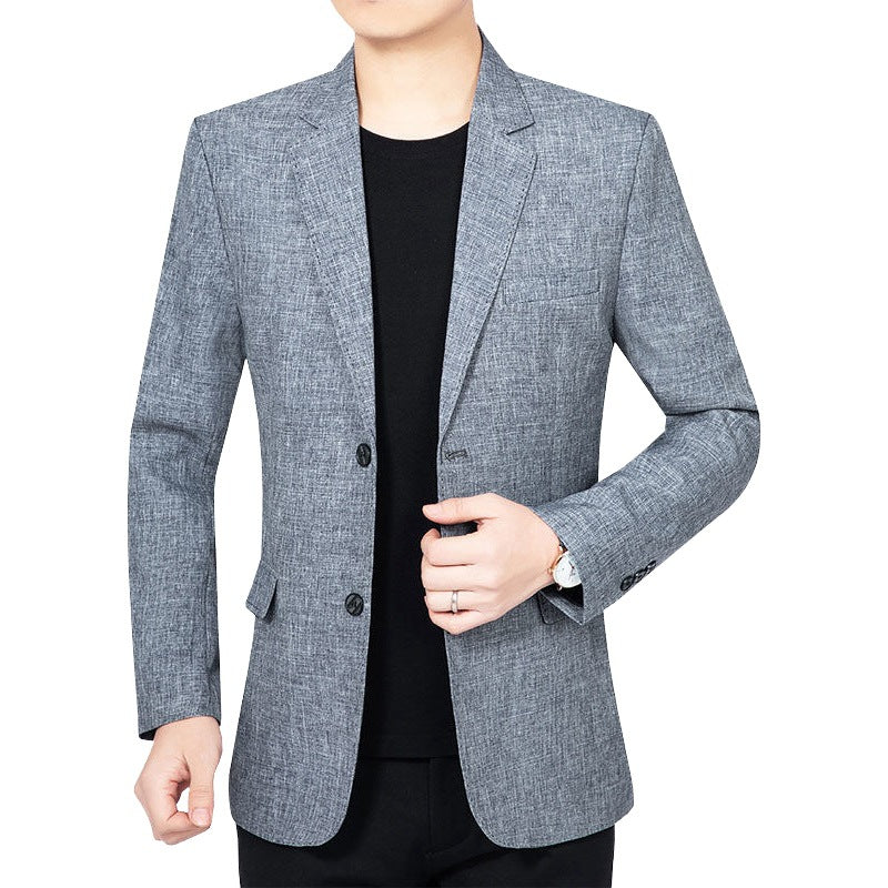 Herren Blazer Elegante Weicher Stoff Strapazierfähig Modern