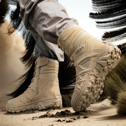 Herren Trekkingstiefel Outdoor Robust Wasserdicht mit Knöchelschutz