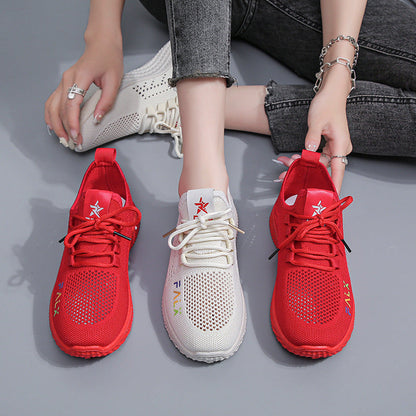Damen Sneaker Leicht Luftig Sport Mesh Schuhe