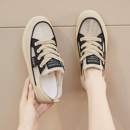 Damen Sneaker Sport Atmungsaktiv Freizeit Schuhe Bequem