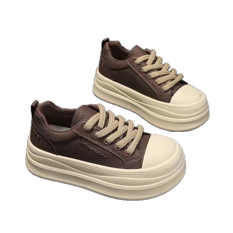 Damen Sneaker Modisch Elastisch Kontrast Sohle
