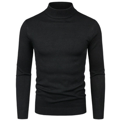 Herren Rollkragenpullover Eleganter Style Feine Baumwolle