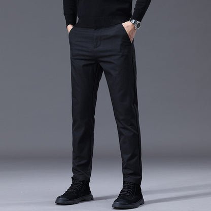 Herren Slim Fit Hose Bequem Mit Taschen