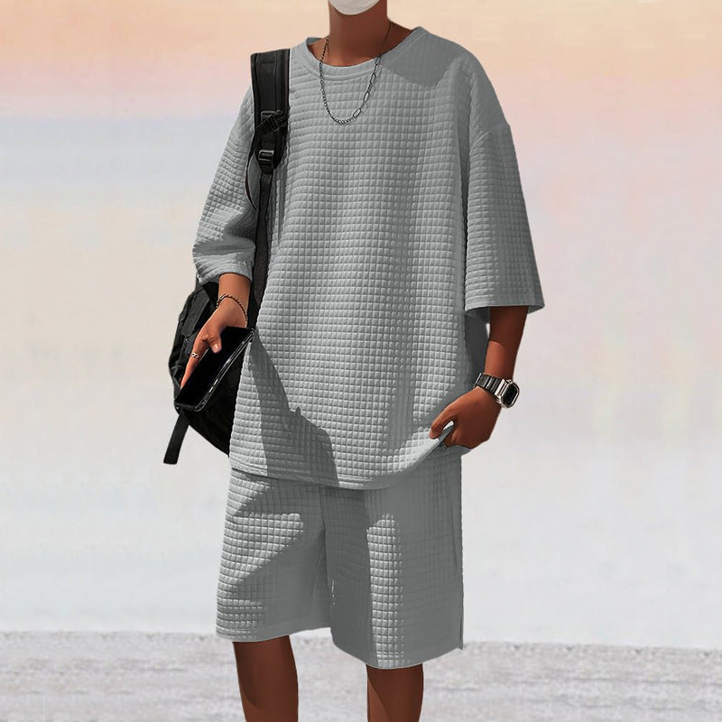 Herren Sport Set atmungsaktiv Locker Sitzend