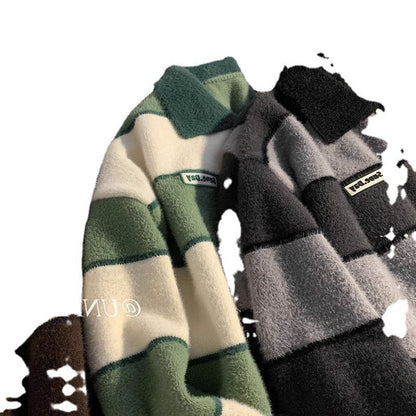 Damen Strickpullover Kuschelig Weich mit Polokragen
