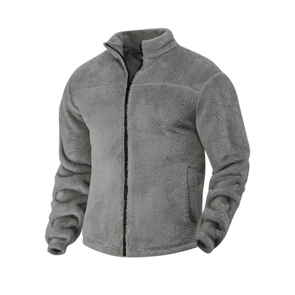 Herren Fleecejacke Weich Warm Hochkragen