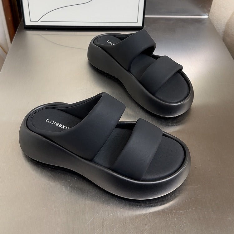 Damen Pantoletten Bequem Ergonomisch Rutschfest