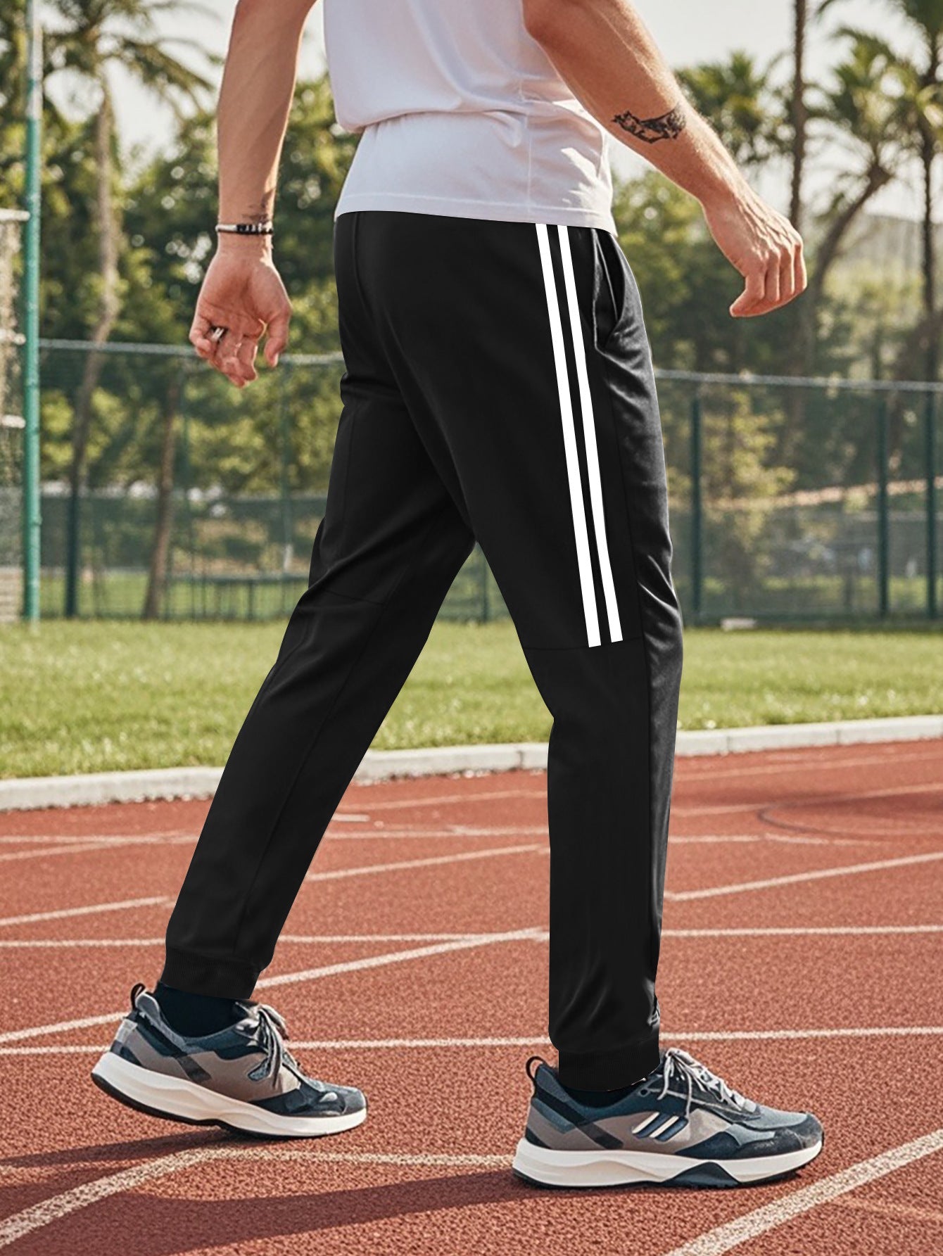 Herren Sport Hose Freizeit Bequem Elegant