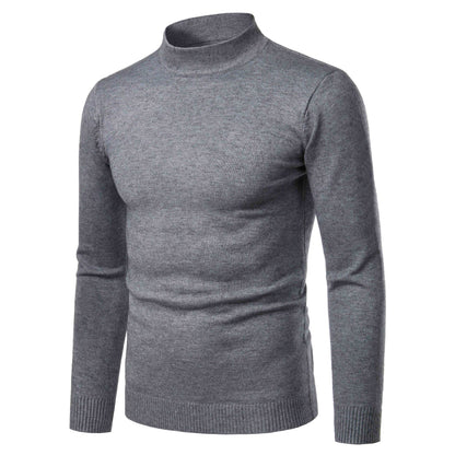 Herren Rollkragenpullover Warm Fein Strick Made