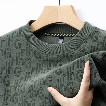 Herren Sweatshirt Strukturiert Modern Trendig