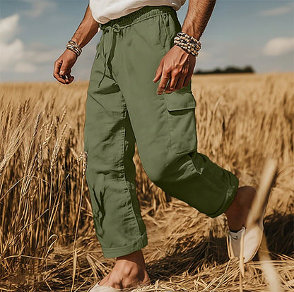 Herren Cargo Shorts Elastisch Multifunktionale Taschen
