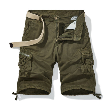 Herren Cargo Shorts Vielseitig Funktionstaschen Verstellbar