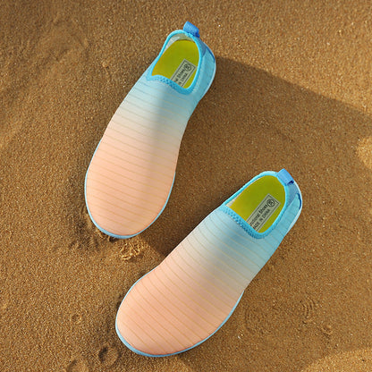 Damen Sandalen Schnelltrocknend Velours Rutschfest