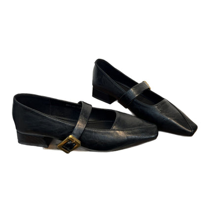 Damen Ballerinas Elegant Schnalle Riemen Schuhe