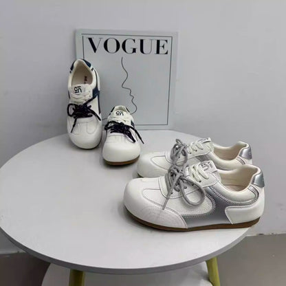 Damen Sneakers Sportlich Retro Atmungsaktiv