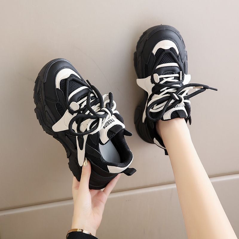 Damen Sneaker Sportlich Chunky Trendy Schuhe