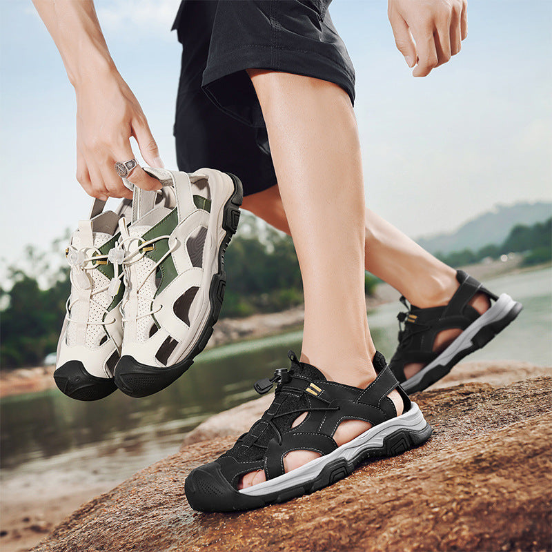 Herren Wasserschuhe Sportlich Schnellschnürer Sommer