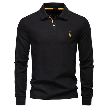 Herren Poloshirt Klassisch Modern Kontrastkragen - BerlinGlamour