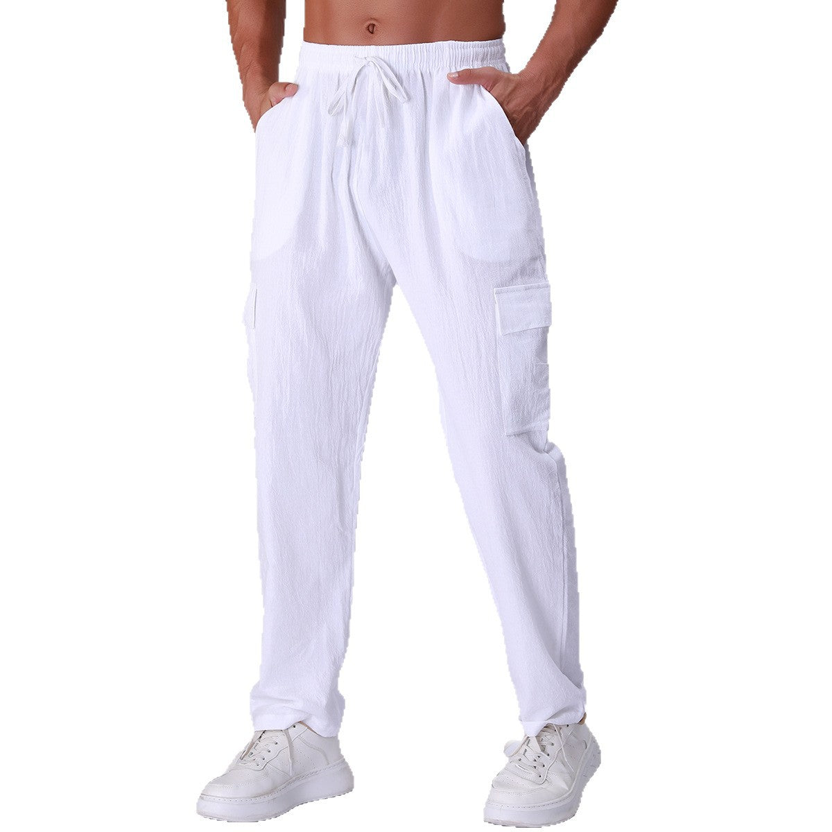 Herren Cargo-Hose Funktionale Taschen Bequem