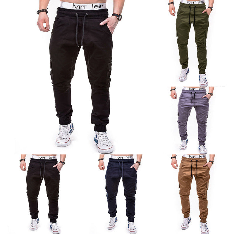 Herren Cargo Jogginghose mit elastischem Bund und praktischen Seitentaschen Berlin Glamour