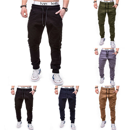 Herren Cargo Jogginghose mit elastischem Bund und praktischen Seitentaschen Berlin Glamour
