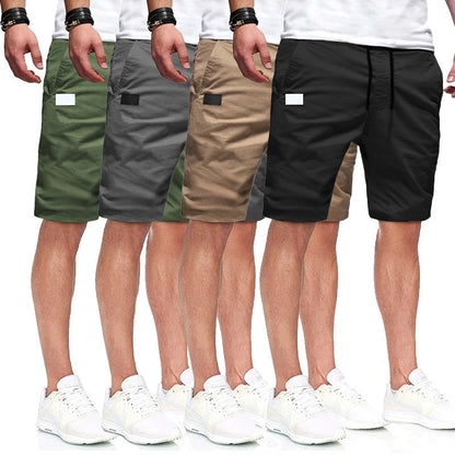 Herren Cargoshorts Bequem Elastisch Mit Seitentaschen - BerlinGlamour