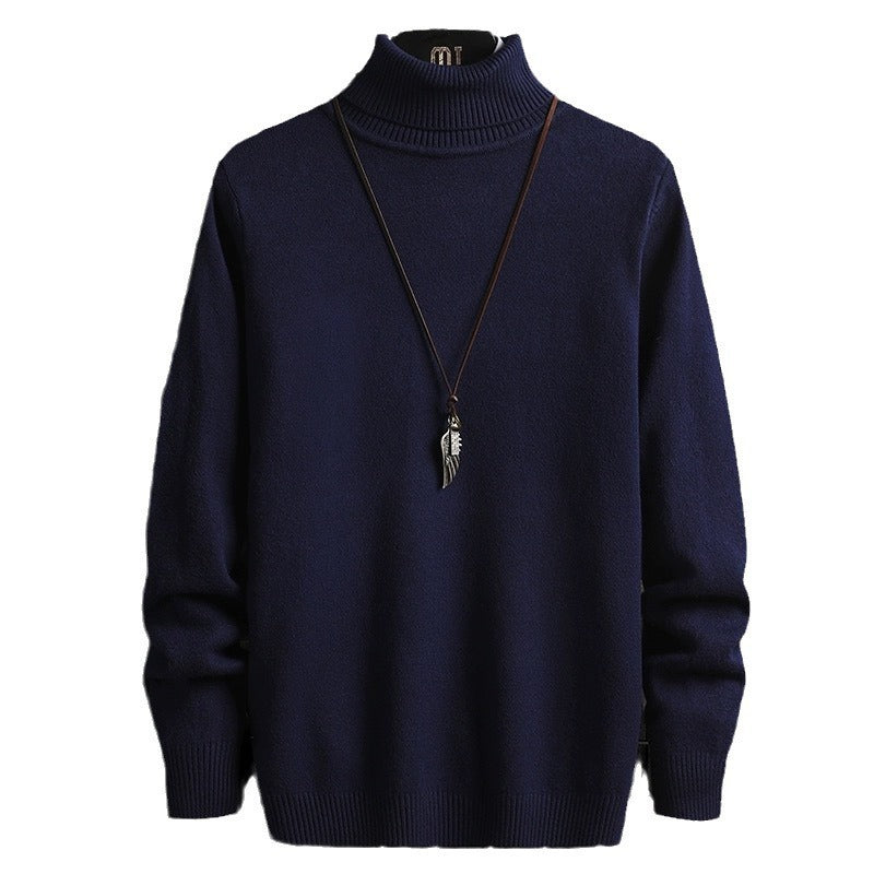 Herren Rollkragenpullover Bequem Warm Modern