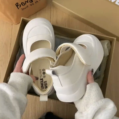 Damen Sneaker Bequem Komfortabel Klettverschluss