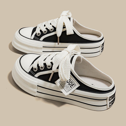 Damen Sneaker Plateau Hoch Komfortabel Modisch