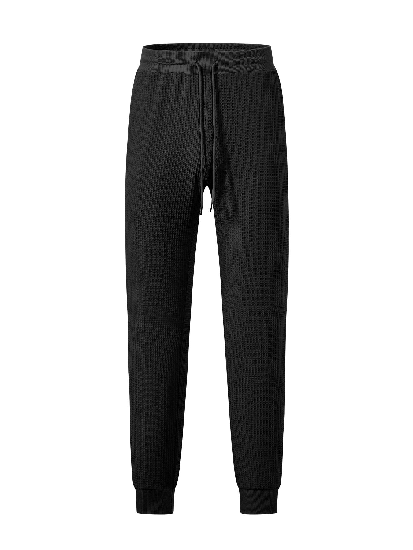 Sportliche Herren Jogginghose Mit Waffelstruktur Bequem