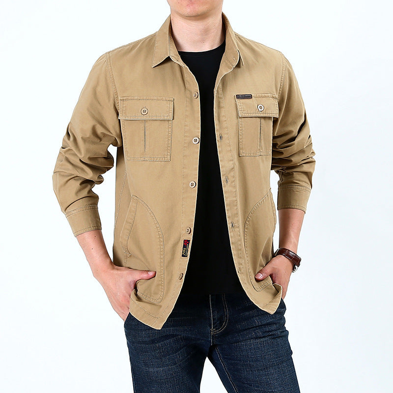 Herren Arbeitsjacke Lässig Casual Modern - BerlinGlamour