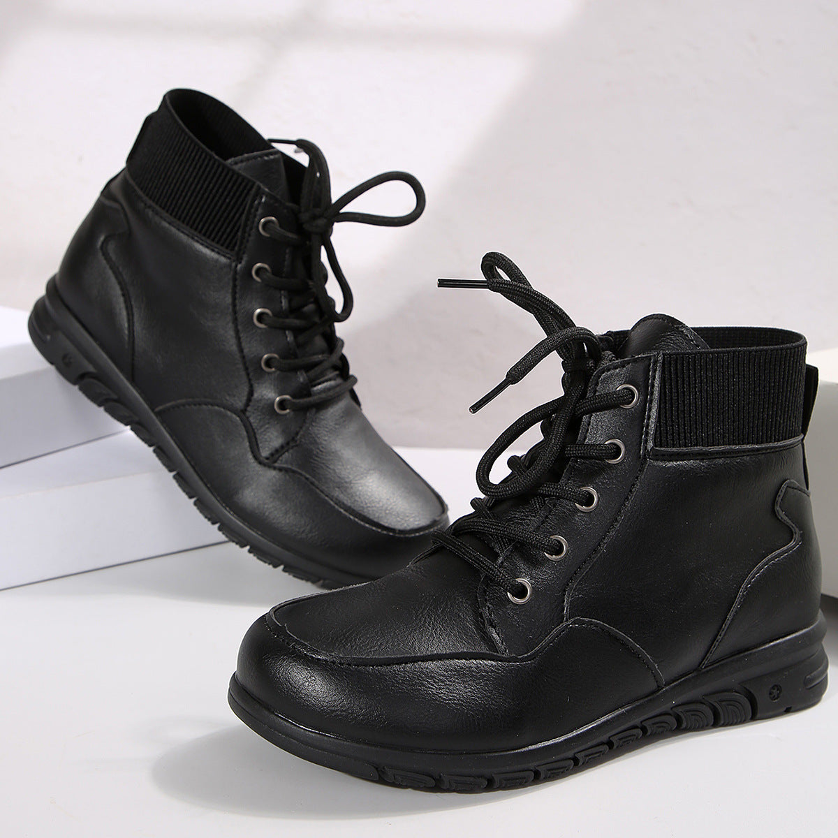 Damen Winterstiefel Warm Fleece Rutschfest