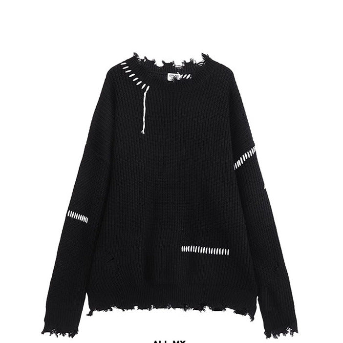 Herren Strickpullover Lässig Französischer Look - BerlinGlamour
