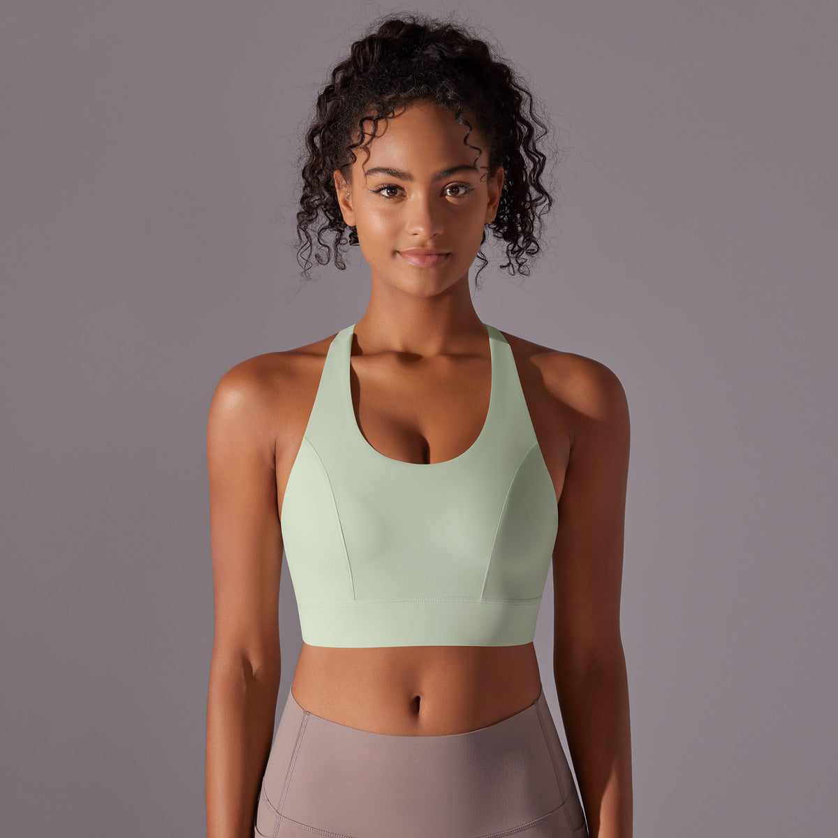 Damen Sport-BH Komfort Racerback Unterstützung