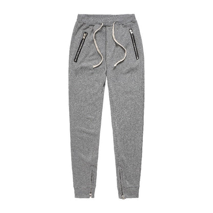 Herren Jogginghose Sportlich Modern Reißverschluss