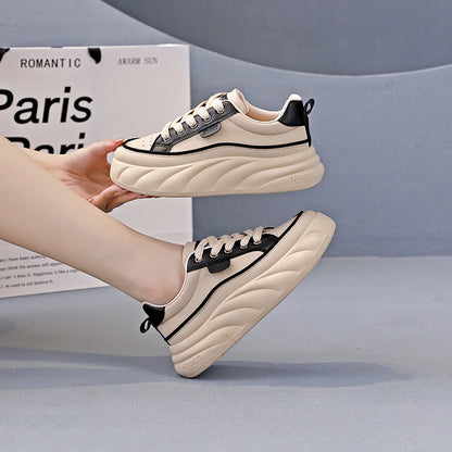 Damen Sneaker Bequem Chunky Atmungsaktiv