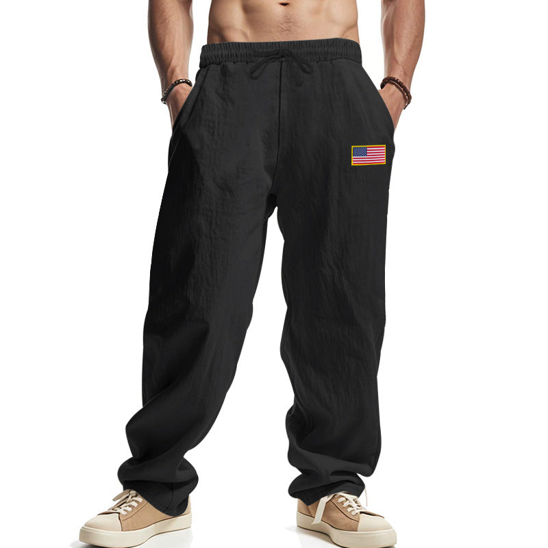 Bequeme Herrenhose mit Elastikbund und Seitentaschen