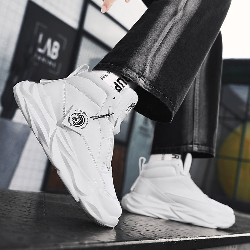 Damen Sneaker High-Top Sportschuhe Mit Dämpfungstechnologie