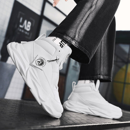 Damen Sneaker High-Top Sportschuhe Mit Dämpfungstechnologie