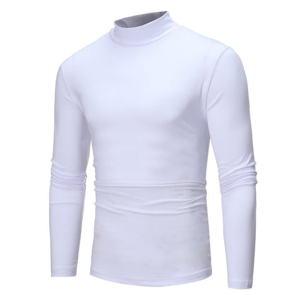 Weicher Herren Rollkragenpullover Jersey Modern