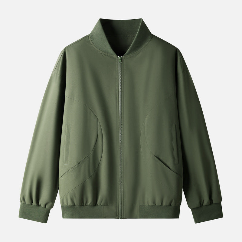 Herren Freizeitjacke Modern mit Seitentaschen und Passform