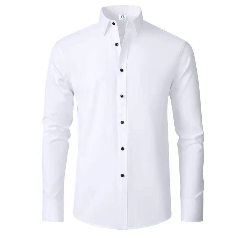 Herren Langarmhemd Slim Fit Elegantes Berlin Style