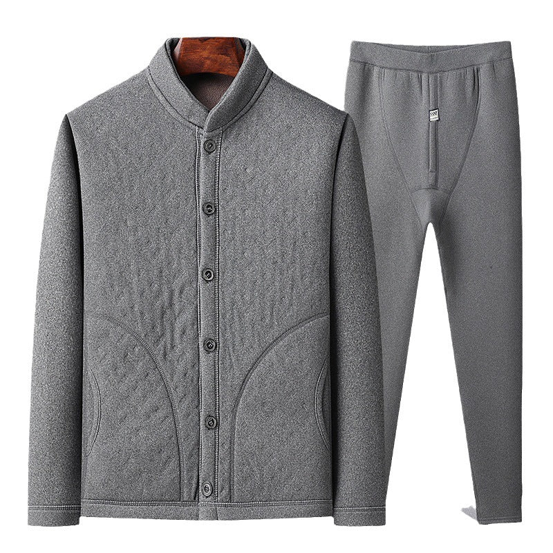 Herren Steppjacke Slim Fit schmal Kragen Modern