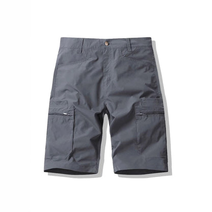 Herren Cargoshorts Funktionshose Reißverschluss Taschen Outdoor